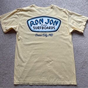 Ron Jon Surfboards Yellow T-Shirt size large